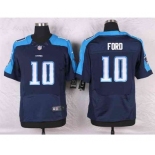 nike nfl jerseys tennessee titans #10 ford blue[Elite][ford]