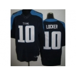 nike nfl jerseys tennessee titans #10 jake locker dk.blue[Elite]