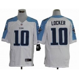 nike nfl jerseys tennessee titans #10 jake locker white[Elite]