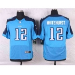 nike nfl jerseys tennessee titans #12 whitehurst lt.blue[Elite]