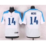 nike nfl jerseys tennessee titans #14 nicks white[Elite]