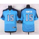 nike nfl jerseys tennessee titans #15 hunter lt.blue[Elite]