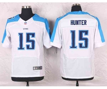 nike nfl jerseys tennessee titans #15 hunter white[Elite]