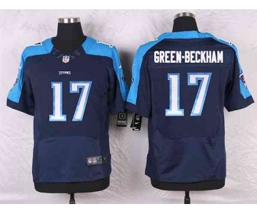 nike nfl jerseys tennessee titans #17 green-beckham blue[Elite]