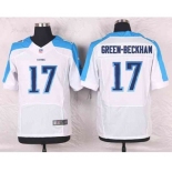 nike nfl jerseys tennessee titans #17 green-beckham white[Elite]