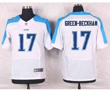 nike nfl jerseys tennessee titans #17 green-beckham white[Elite]