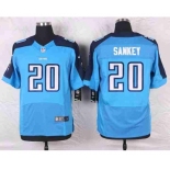 nike nfl jerseys tennessee titans #20 sankey lt.blue[Elite]