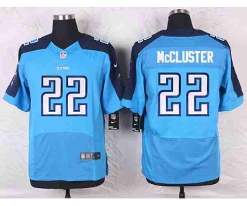 nike nfl jerseys tennessee titans #22 mccluster lt.blue[Elite]