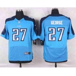 nike nfl jerseys tennessee titans #27 george lt.blue[Elite]