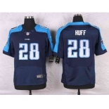 nike nfl jerseys tennessee titans #28 huff blue[Elite][huff]