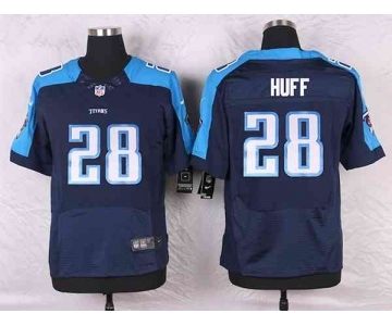 nike nfl jerseys tennessee titans #28 huff blue[Elite][huff]