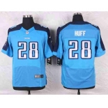 nike nfl jerseys tennessee titans #28 huff lt.blue[Elite][huff]