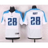 nike nfl jerseys tennessee titans #28 huff white[Elite][huff]