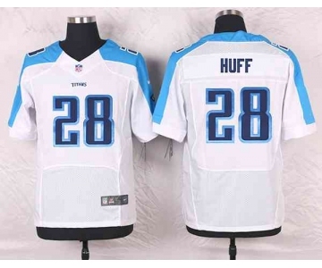 nike nfl jerseys tennessee titans #28 huff white[Elite][huff]