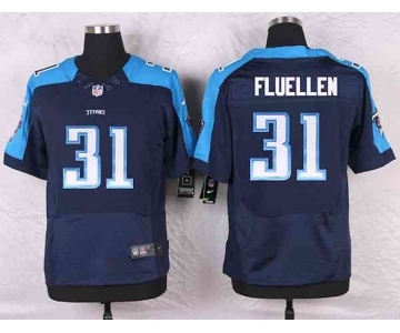 nike nfl jerseys tennessee titans #31 fluellen blue[Elite][fluellen]