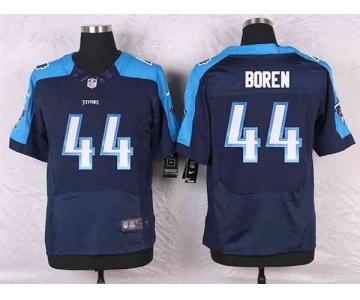 nike nfl jerseys tennessee titans #44 boren blue[Elite][boren]