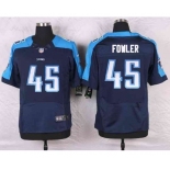 nike nfl jerseys tennessee titans #45 fowler blue[Elite]