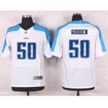 nike nfl jerseys tennessee titans #50 gooden white[Elite]