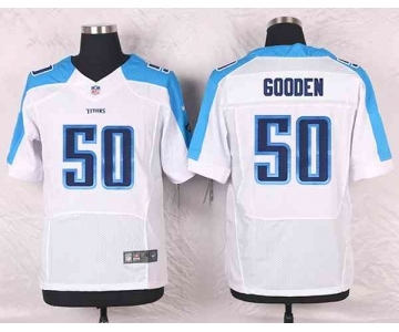 nike nfl jerseys tennessee titans #50 gooden white[Elite]