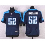 nike nfl jerseys tennessee titans #52 massaquoi blue[Elite]