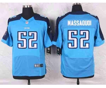 nike nfl jerseys tennessee titans #52 massaquoi lt.blue[Elite]