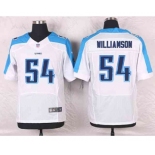 nike nfl jerseys tennessee titans #54 williamson white[Elite]