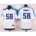 nike nfl jerseys tennessee titans #58 burnett white[Elite]