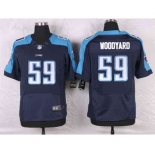 nike nfl jerseys tennessee titans #59 woodyard blue[Elite]