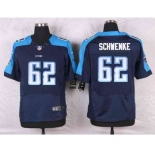 nike nfl jerseys tennessee titans #62 schwenke blue[Elite]