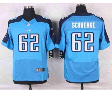 nike nfl jerseys tennessee titans #62 schwenke lt.blue[Elite]