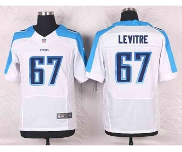 nike nfl jerseys tennessee titans #67 levitre white[Elite]