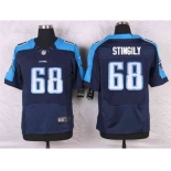 nike nfl jerseys tennessee titans #68 stingily blue[Elite]