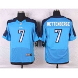 nike nfl jerseys tennessee titans #7 mettenberge lt.blue[Elite]