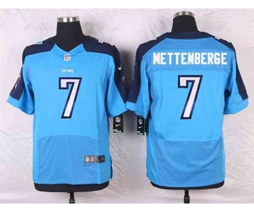 nike nfl jerseys tennessee titans #7 mettenberge lt.blue[Elite]