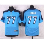 nike nfl jerseys tennessee titans #77 lewan lt.blue[Elite]