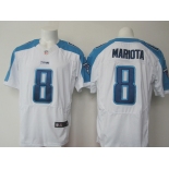 nike nfl jerseys tennessee titans #8 mariota white[Elite]