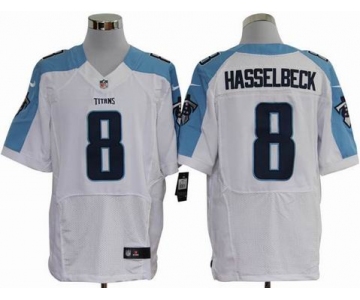 nike nfl jerseys tennessee titans #8 matt hasselbeck white[elite]