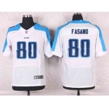 nike nfl jerseys tennessee titans #80 fasano white[Elite]