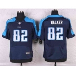 nike nfl jerseys tennessee titans #82 walker blue[Elite]