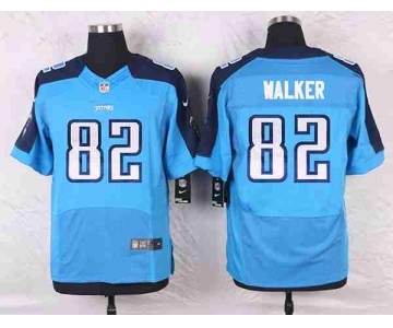 nike nfl jerseys tennessee titans #82 walker lt.blue[Elite]