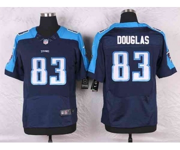 nike nfl jerseys tennessee titans #83 douglas blue[Elite]