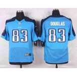 nike nfl jerseys tennessee titans #83 douglas lt.blue[Elite]