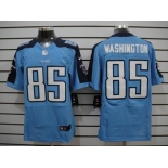 nike nfl jerseys tennessee titans #85 washington lt.blue[Elite]