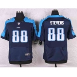 nike nfl jerseys tennessee titans #88 stevens blue[Elite]