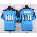 nike nfl jerseys tennessee titans #88 stevens lt.blue[Elite]