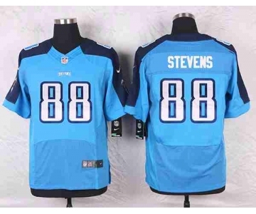 nike nfl jerseys tennessee titans #88 stevens lt.blue[Elite]