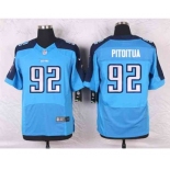 nike nfl jerseys tennessee titans #92 pitoitua lt.blue[Elite][pitoitua]