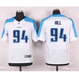 nike nfl jerseys tennessee titans #94 hill white[Elite]