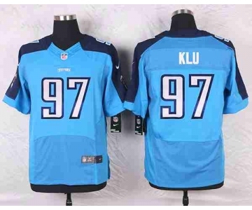 nike nfl jerseys tennessee titans #97 klu lt.blue[Elite]