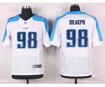 nike nfl jerseys tennessee titans #98 orakpo white[Elite]